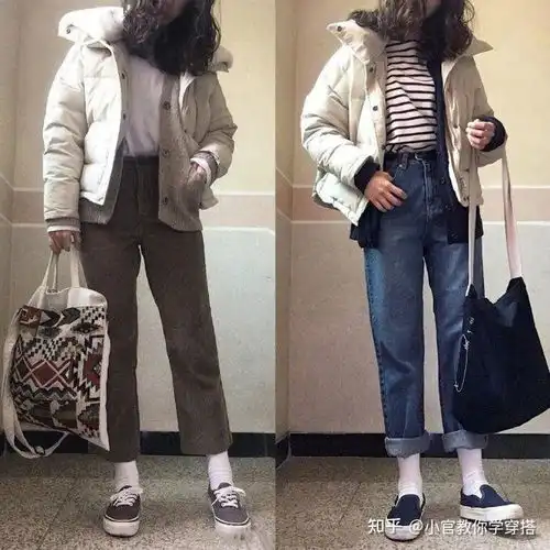 穿衣搭配女冬季适合学生的保暖可爱又减龄的穿搭