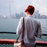 谁有男生单独看海的头像