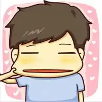 超可爱情侣卡通头像幸福的小情侣