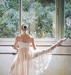 芭蕾舞女孩油画练习舞蹈图片设计素材高清模板下载3.28mb人物装饰画大全