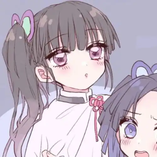 闺蜜头像动漫丧系三人情