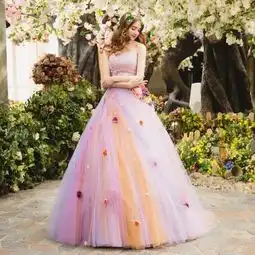 穿上婚纱如境中仙女,这样的婚纱你值得拥有