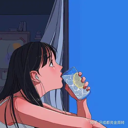 开心的头像卡通女生