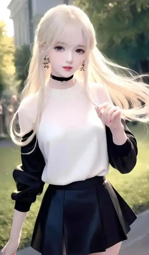 ai生成的二次元少女,做手机壁纸好漂亮,无水印随便用