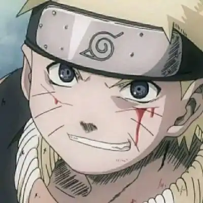 鸣人帅气头像火影忍者头像鸣人系列高清图片