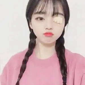 粉色系头像,望喜