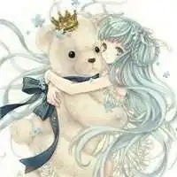 黑白系列女生动漫侧脸戴帽子头像