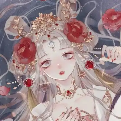 一组仙气唯美动漫女头