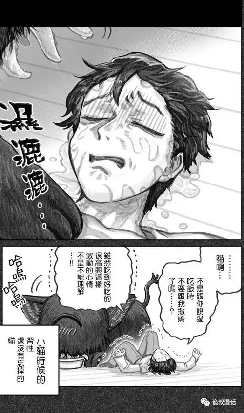 恐怖软萌漫画短篇集捡来的猫iii
