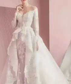 彰显新娘好身材的抹胸婚纱,美炸了