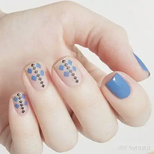 美甲店面装修用色