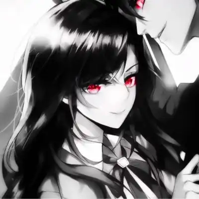 很丧的头像情头一对病态暗黑丧系动漫cp情头