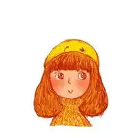 手绘插画女生头像彩绘气质好看插画女生头像