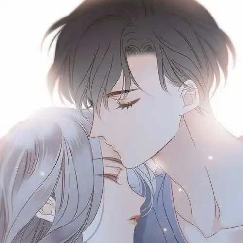 亲嘴头像情头动漫高清