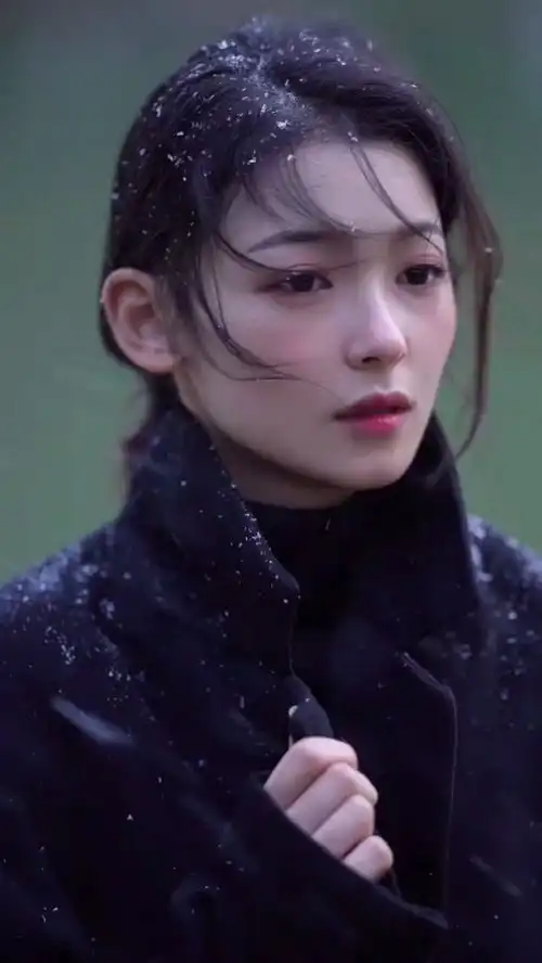 美女这么冷,跟我一起走吧