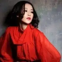 红色系姐妹头像毛衣