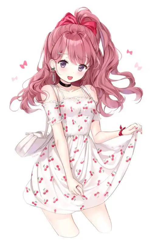 清纯萌系少女高清壁纸,动漫二次元