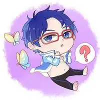 绿系头像男系头像漫画蓝