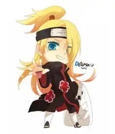 迪达拉超萌头像q版