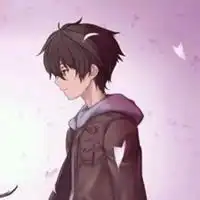 动漫绿色系情侣头像一男