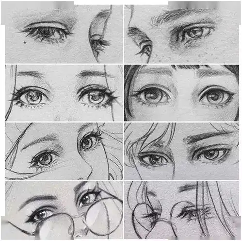 基础教程,水灵灵人物眼睛的画法教程