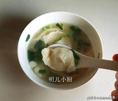俩孩说今晚既想吃出馄饨的味道,又想吃出饺子的口感,该咋解决呢