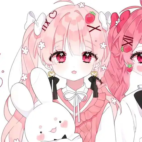 小龙女卡通头像闺蜜