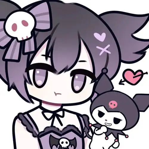 手绘三丽鸥女孩子头像