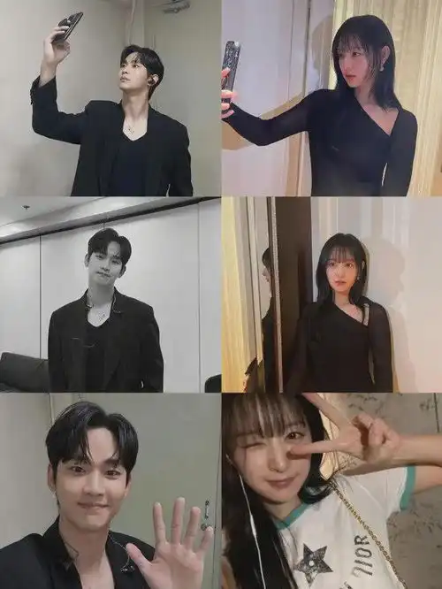 炸锅了36岁金秀贤恋情疑曝光,情侣款情侣照,细节越扒越有