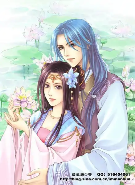 求几张古装漫画要情侣的唯美一点一女多男也没关系