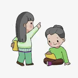 手绘可爱q版小孩插画图片素材其他格式下载动漫人物大全