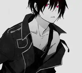 红色系男生动漫头像男生