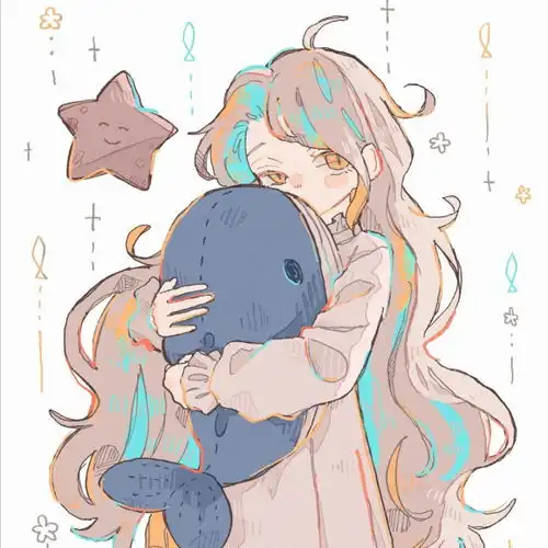 闺蜜头像两人动漫古风蓝