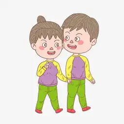 卡通手绘人物情侣衫小情侣图片素材其他格式下载动漫人物大全