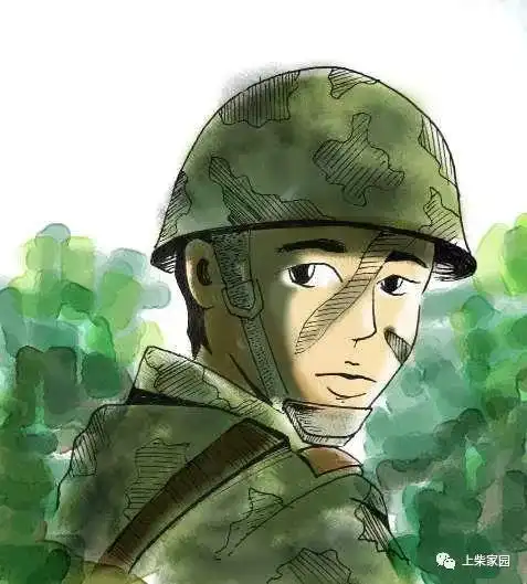微信头像军人卡通头像动