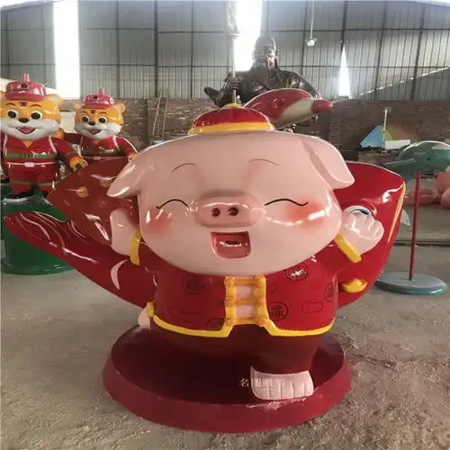 佛山商场美陈装饰雕塑玻璃钢气球雕塑
