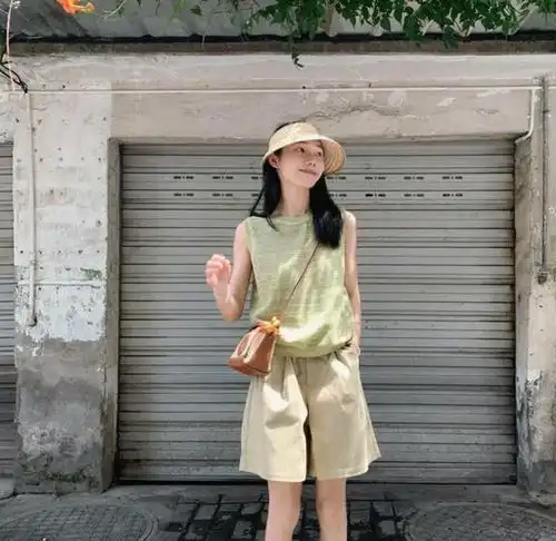 夏天多穿绿色,显白又高级