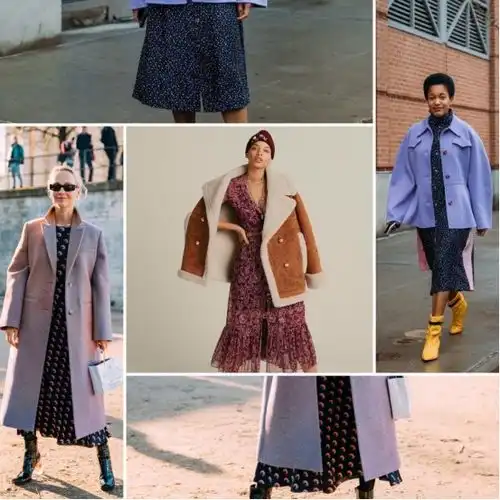 大衣裙子,这个秋冬最温柔的穿搭,好看到犯规