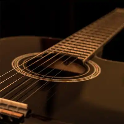 微信吉他头像,古典吉他的特写图片