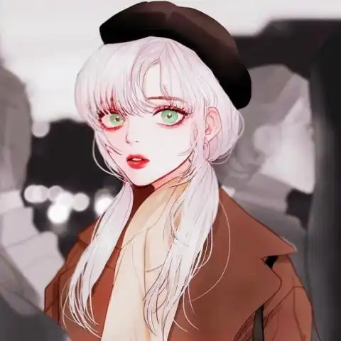 黑系女头像动漫高冷超级