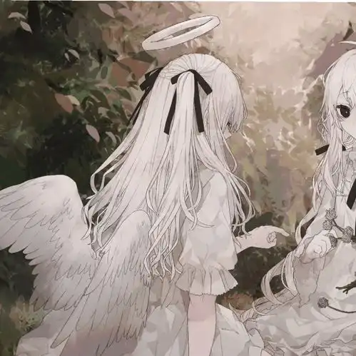 微微丧系动漫闺蜜头像