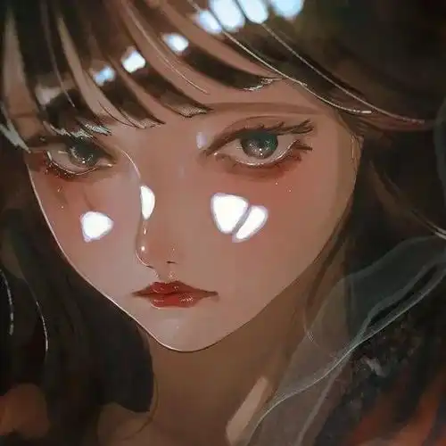 唯美漫头纵是千千晚星,不敌灼灼月光