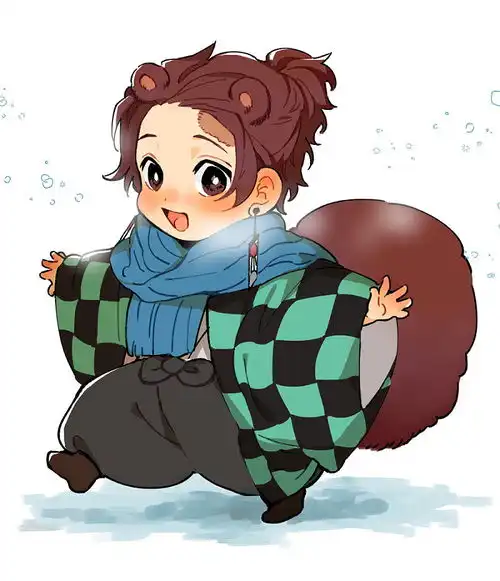 绿色系头像q版二次元