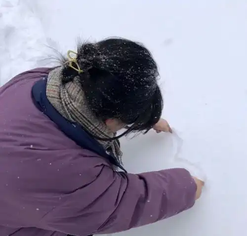下雪了,女生头像