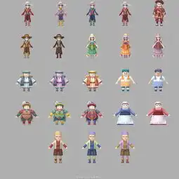 治愈系人物风格画qq头像