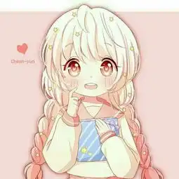 红色衣服动漫头像女生宅