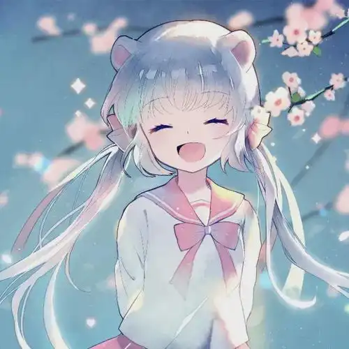 动漫头像发呆是人生少有幸福之事