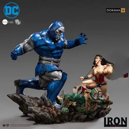 ironstudiosdc漫画神奇女侠大战达克赛德16雕像