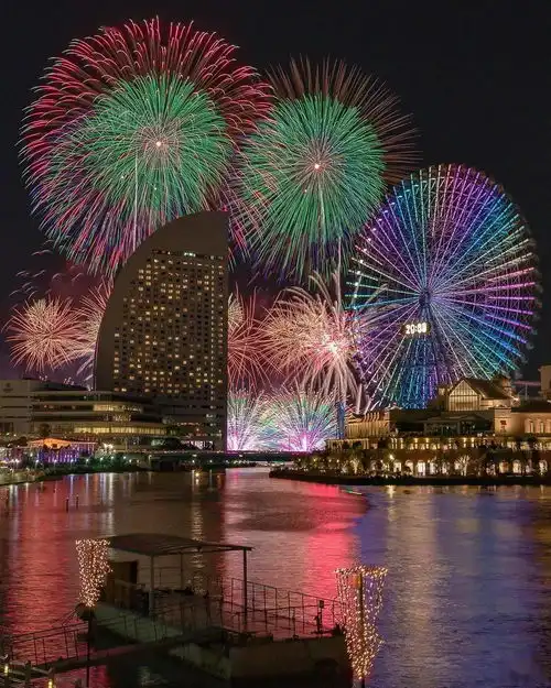 说起日本的夏天,就是绚烂的花火大会,真的太太太好看了
