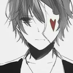 黑系漫画头像男头像图片